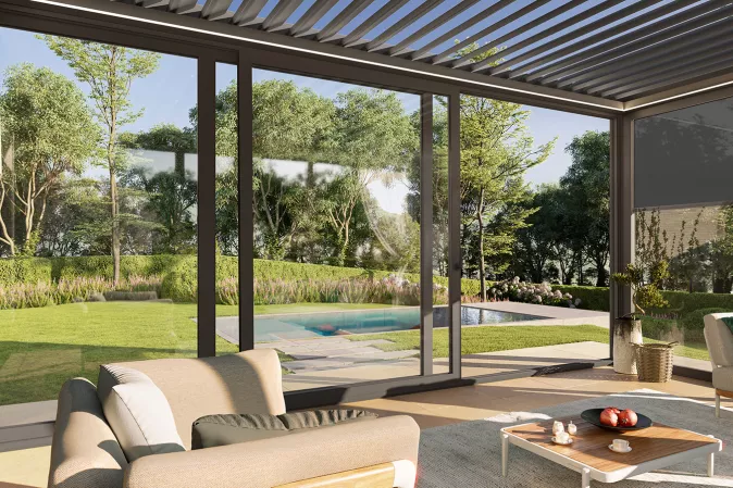 Poolhouse donker