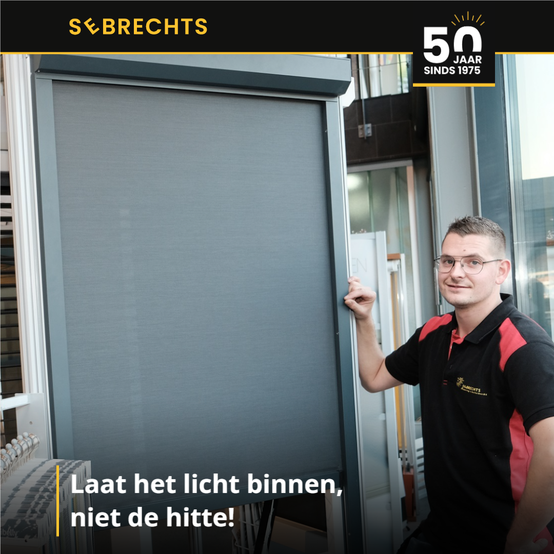 De zon is welkom … tot aan je raam!