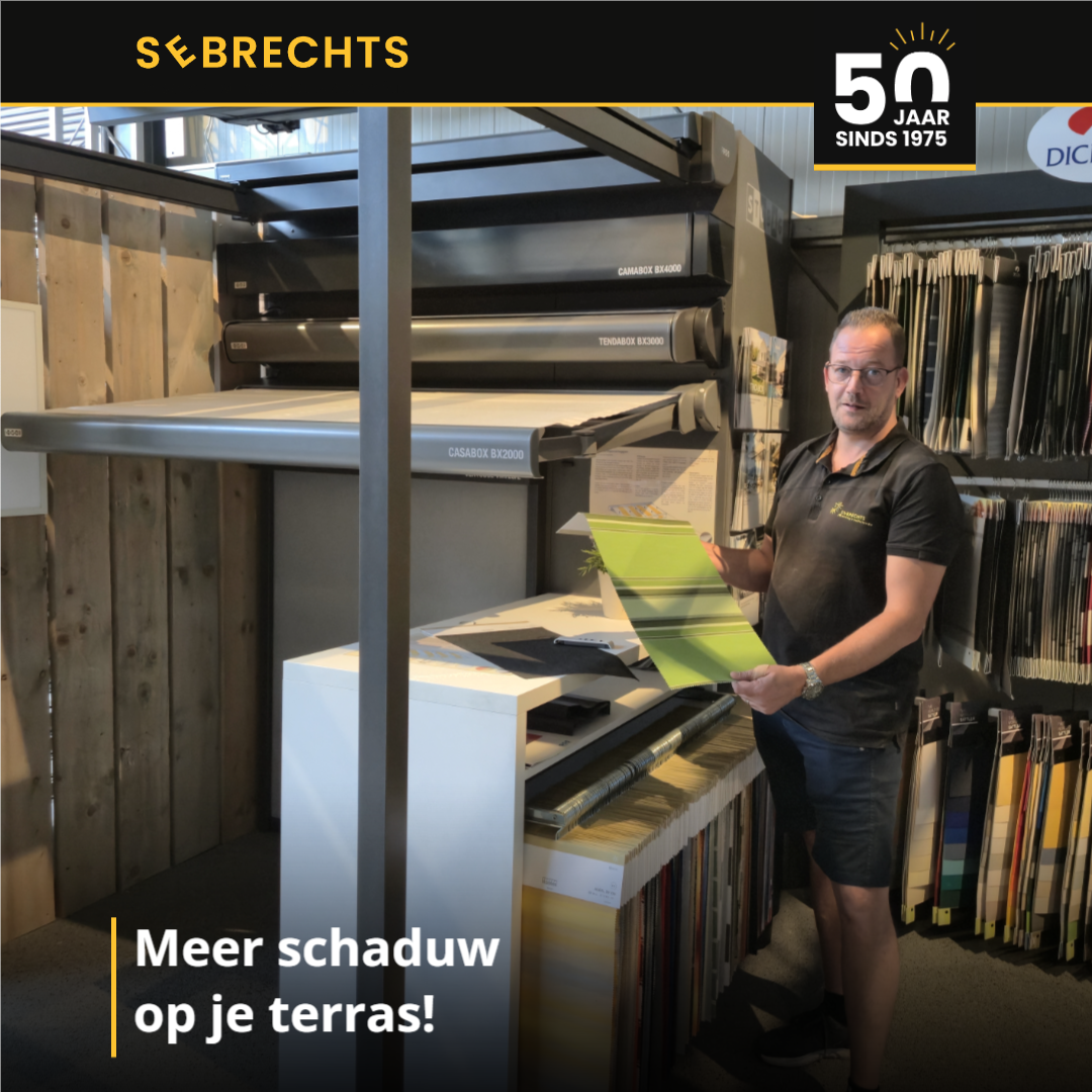 Geniet van heerlijke schaduw op je terras!
