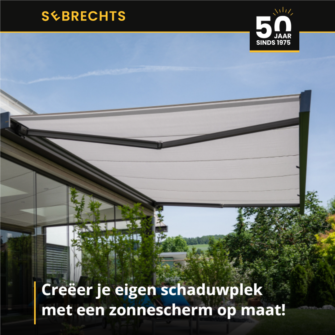 Een zonnescherm voor elk terras