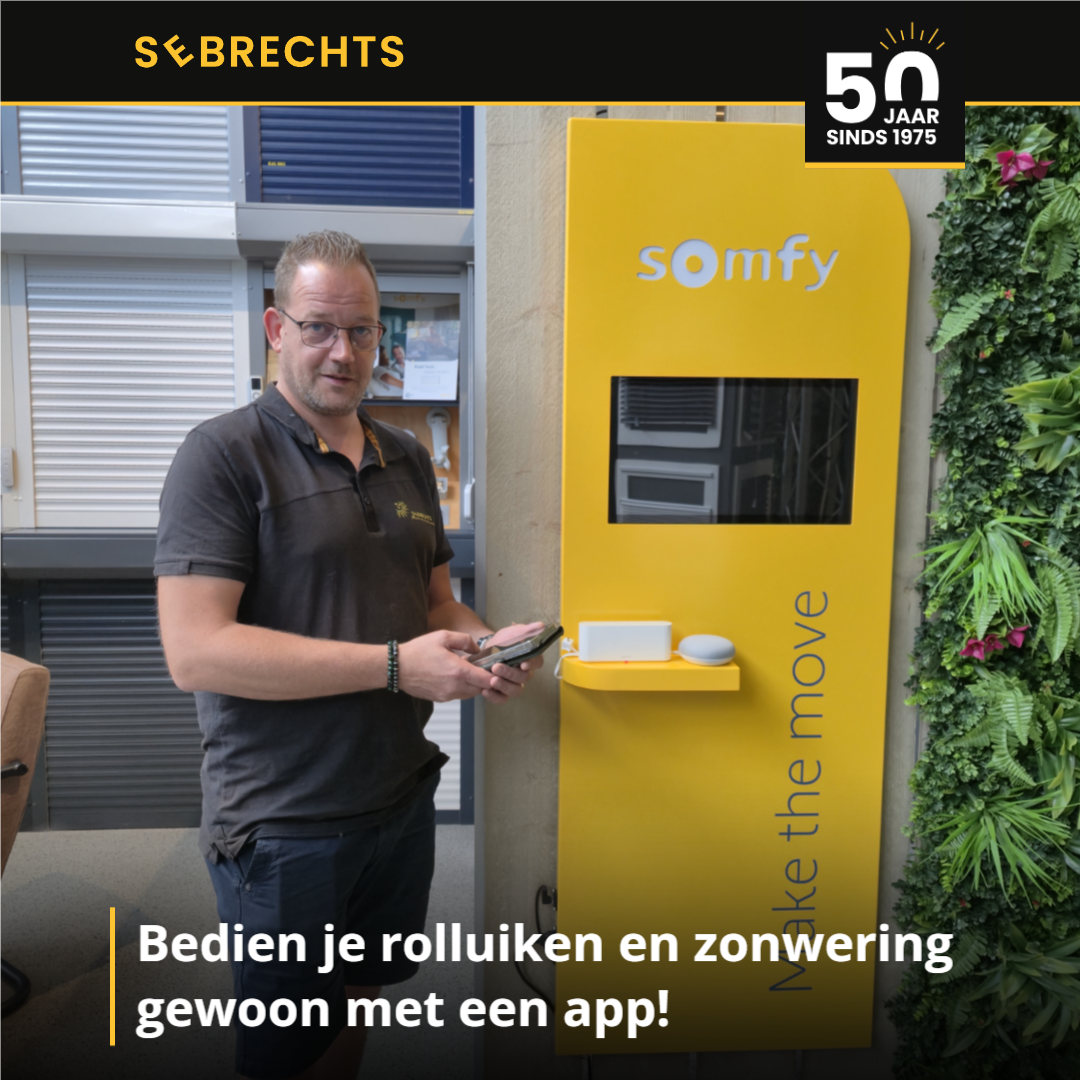 Slimme zonwering, ook vanaf je vakantieadres
